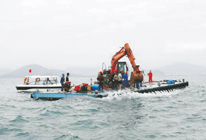 三亞南方供電局西島10KV海底電力電纜敷設(shè)工程（